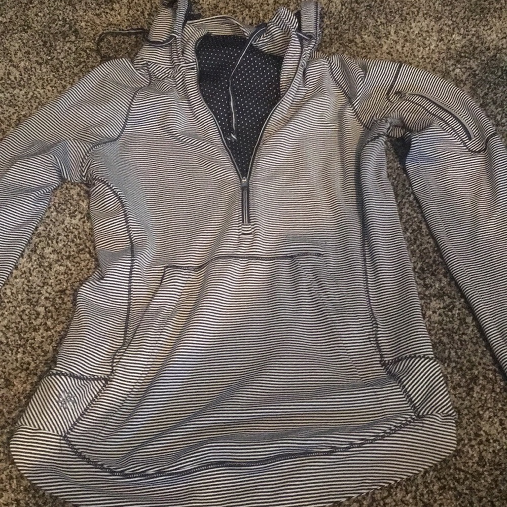 A Athleta sweatshirt